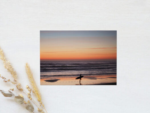 Carte postale photo Océan • Papier Lune